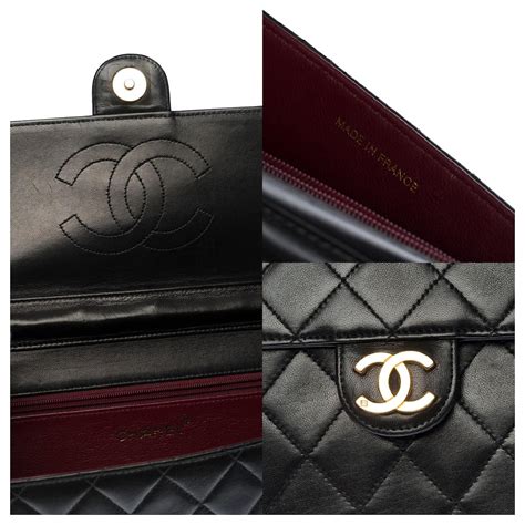 pochette chanel classica nera|CHANEL.